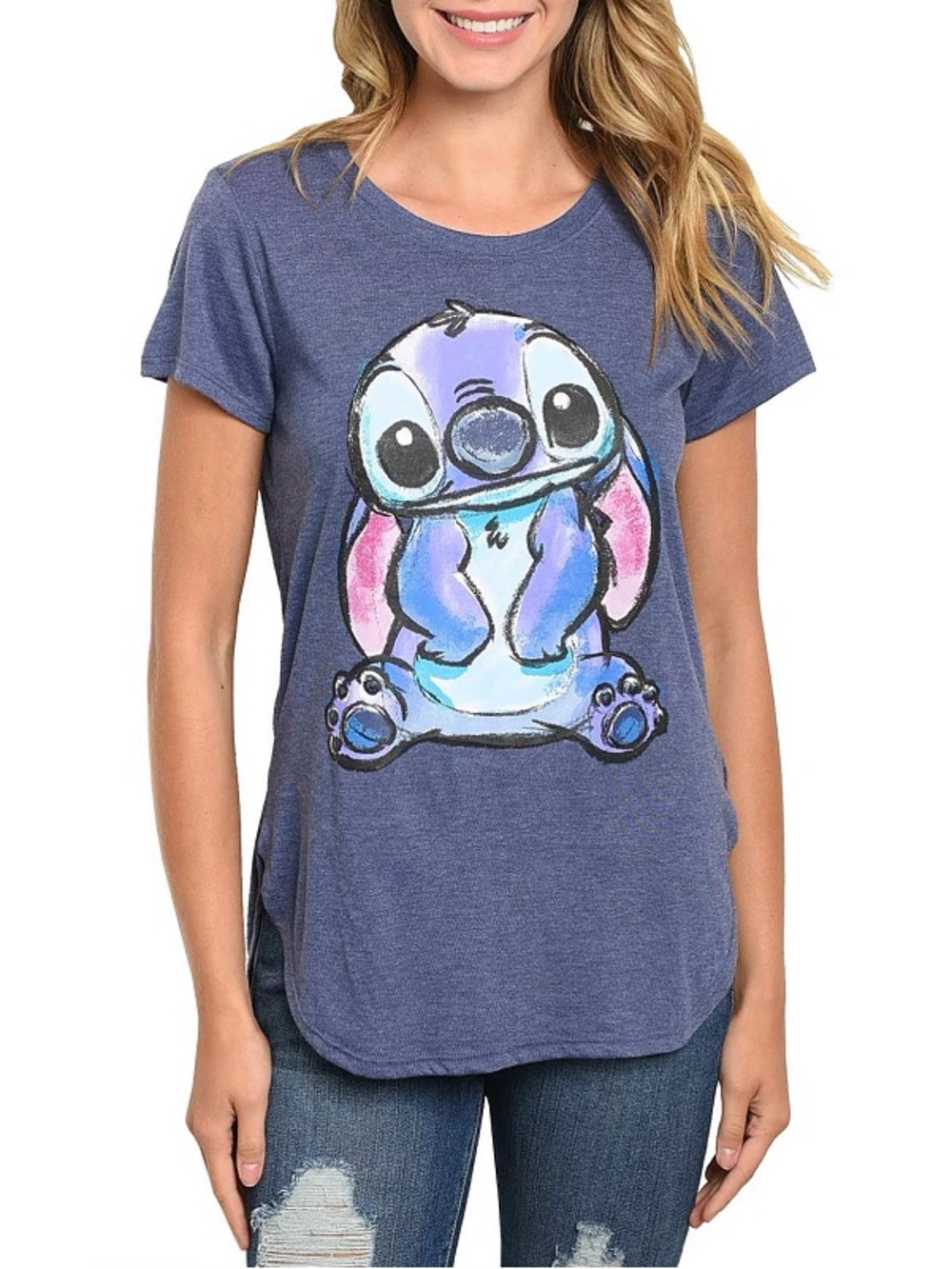 Disney Stitch Short Sleeve Top